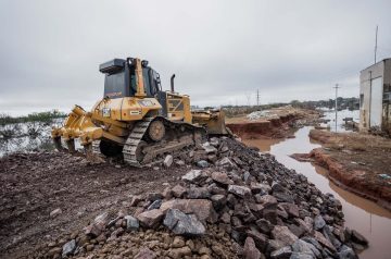 Reconstrução do dique do Mathias Velho entra na etapa final