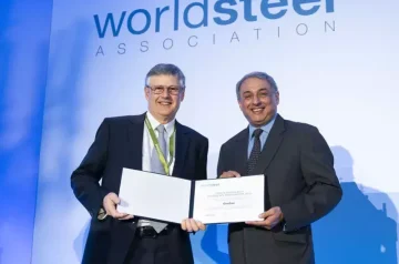 Gerdau recebe prêmio de excelência em segurança e saúde da World Steel Association