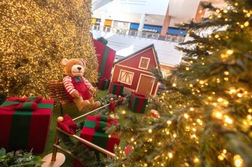 Praia de Belas Shopping abre temporada de Natal com Papai Noel e atividades para família